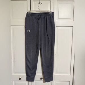 Under Armour Charcoal Fleece Pants Youth Size YL - Large